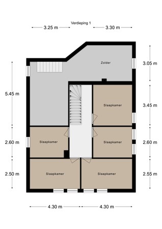Floorplan - Dal Bissenweg 10, 6281 NC Mechelen
